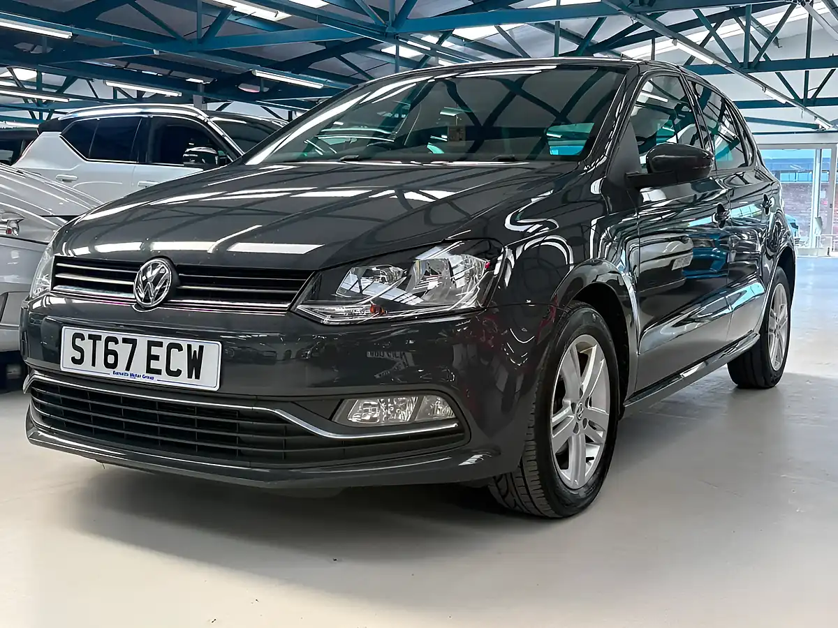 Used 2017 Volkswagen Polo Match Edition Grey - Front View