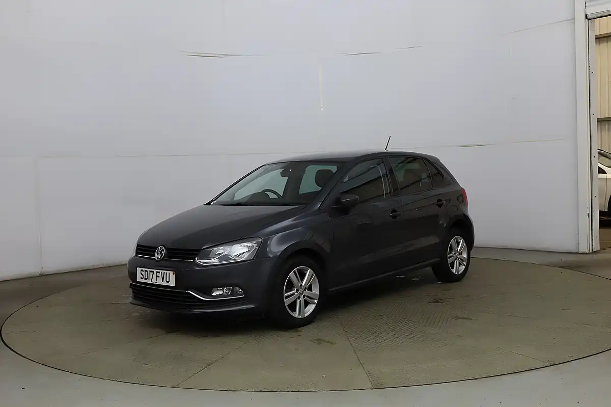 Used 2017 Volkswagen Polo Match Edition Grey - Front View