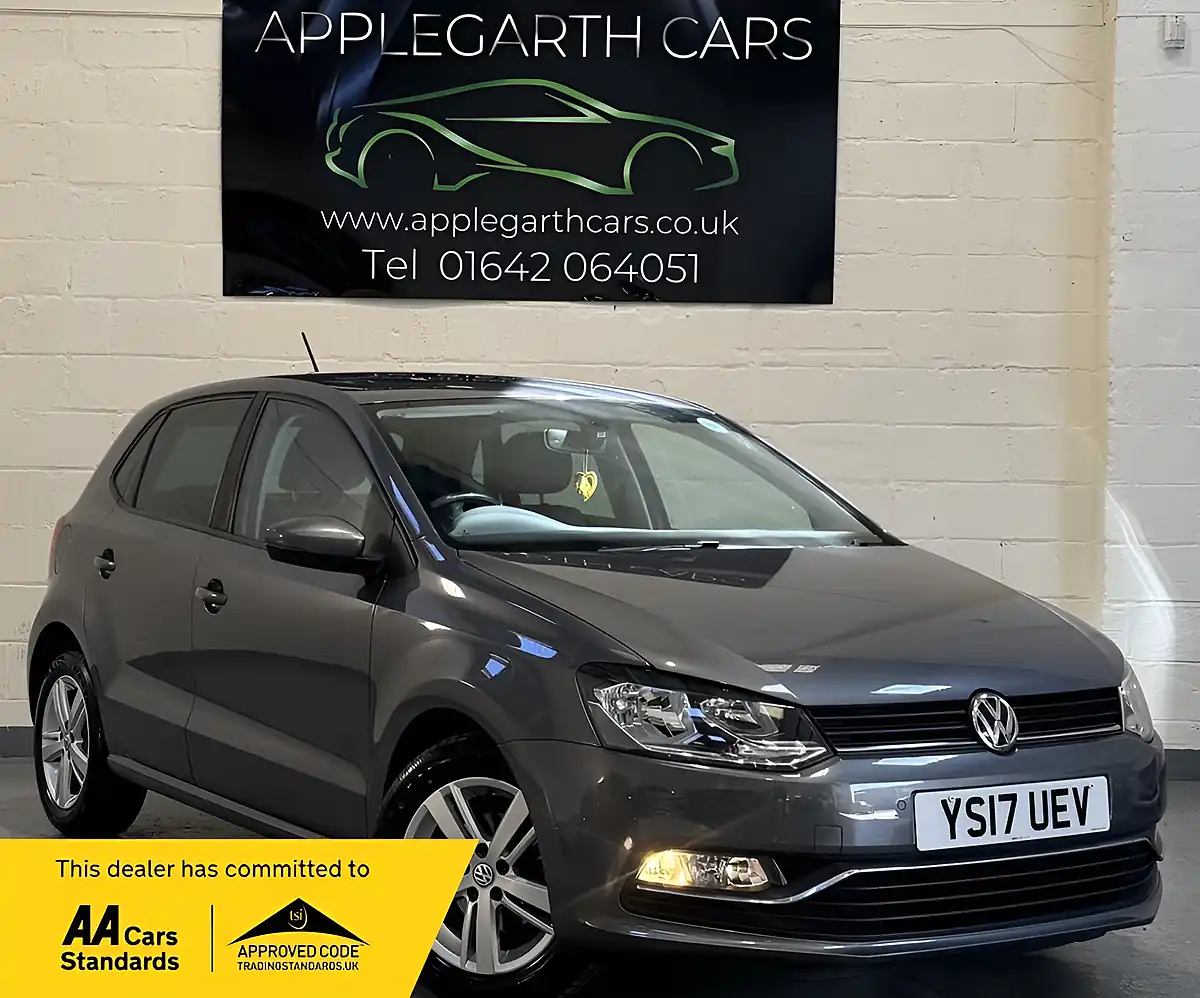 Used 2017 Volkswagen Polo Match Edition Grey - Front View