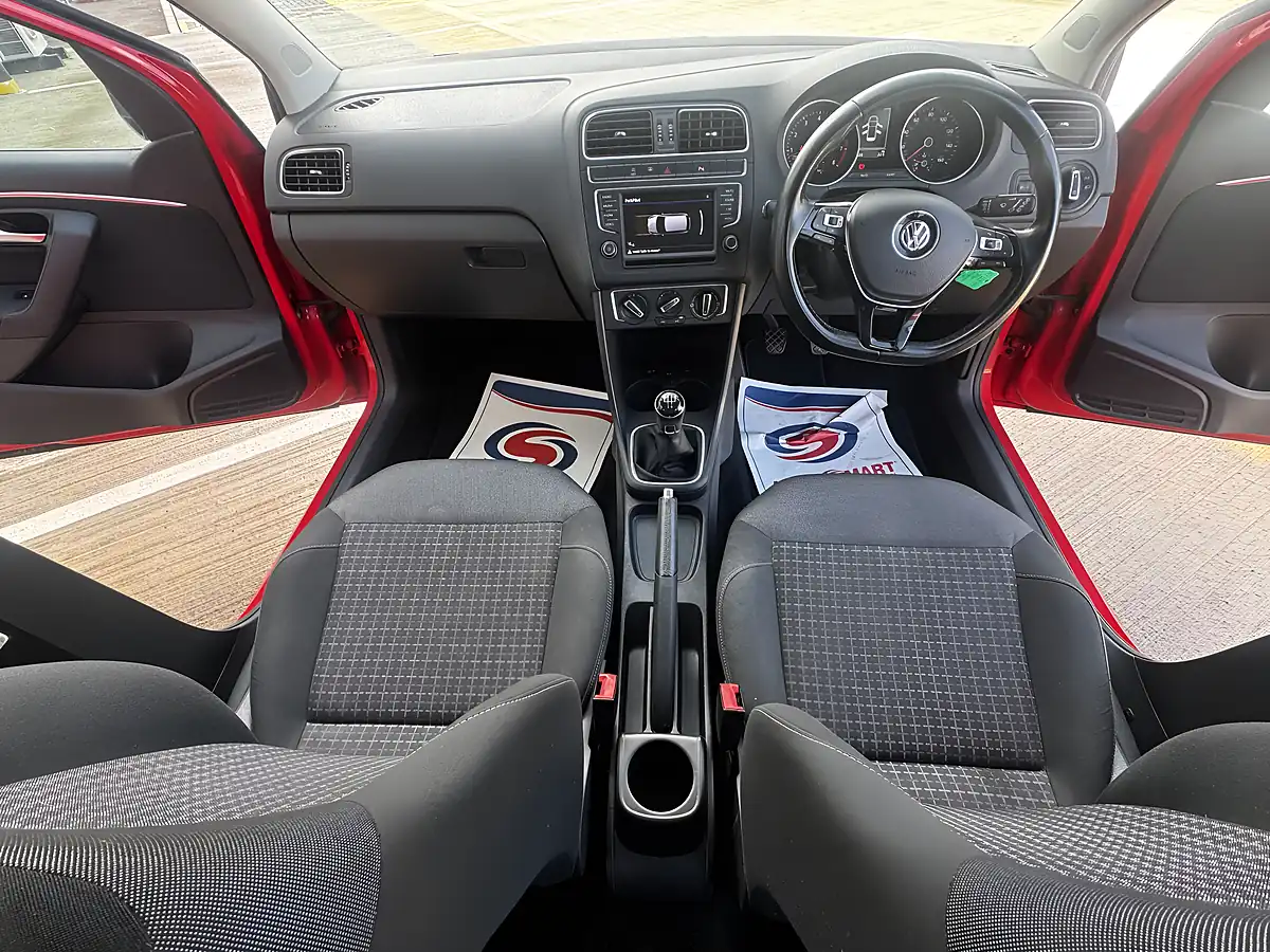 Used 2017 Volkswagen Polo Match Edition Red - Interior and Exterior details 15