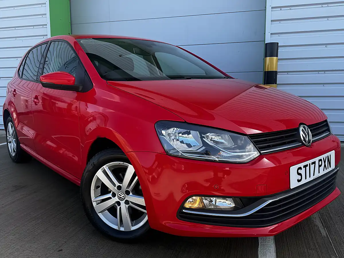 Used 2017 Volkswagen Polo Match Edition Red - Interior and Exterior details 2