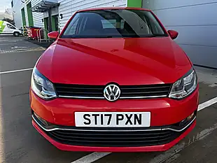 Used 2017 Volkswagen Polo Match Edition Red - Interior and Exterior details 3