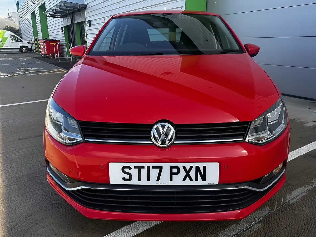 Used 2017 Volkswagen Polo Match Edition Red - Interior and Exterior details 3