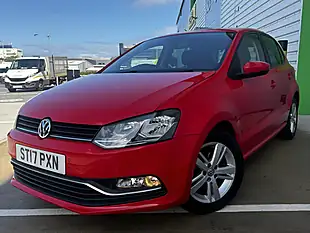 Used 2017 Volkswagen Polo Match Edition Red - Interior and Exterior details 4