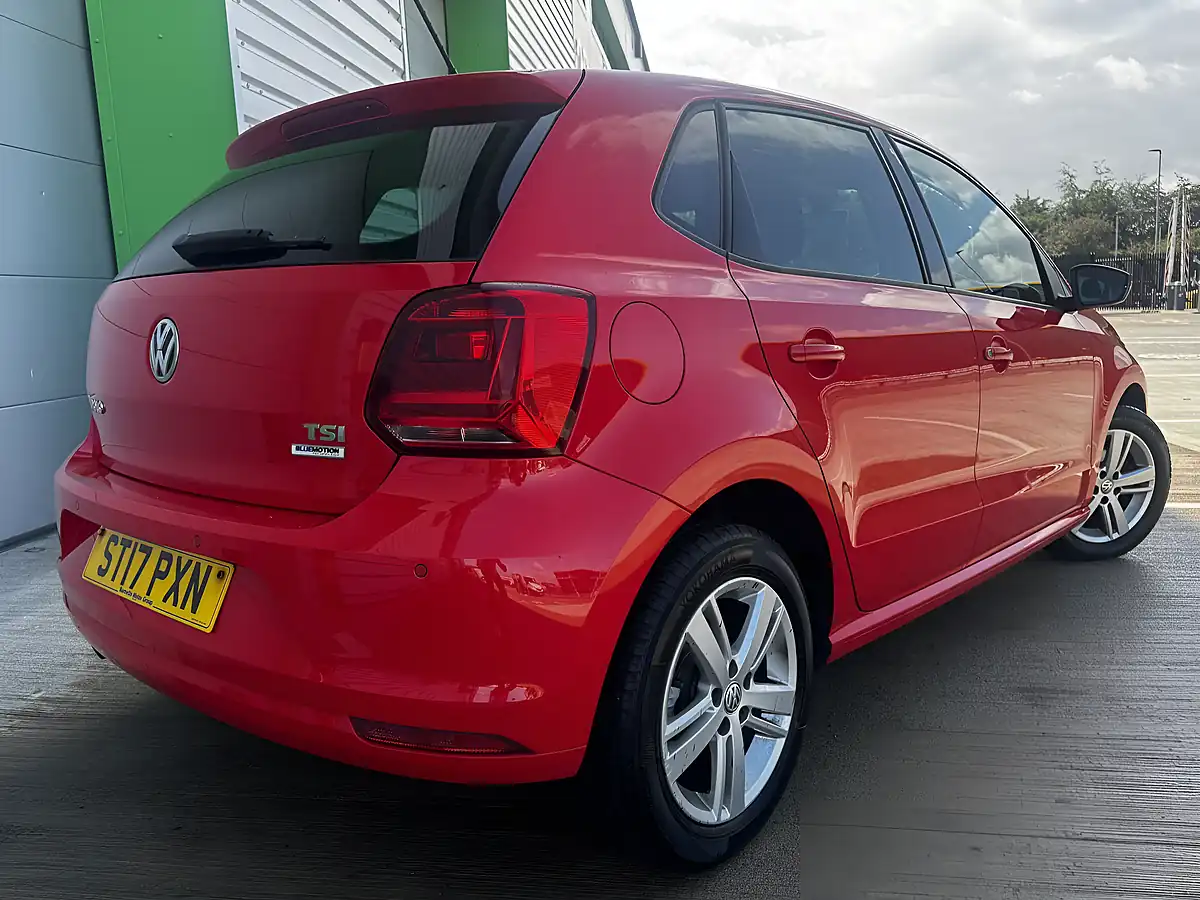 Used 2017 Volkswagen Polo Match Edition Red - Interior and Exterior details 5