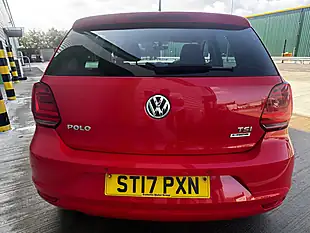 Used 2017 Volkswagen Polo Match Edition Red - Interior and Exterior details 6