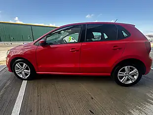 Used 2017 Volkswagen Polo Match Edition Red - Interior and Exterior details 9