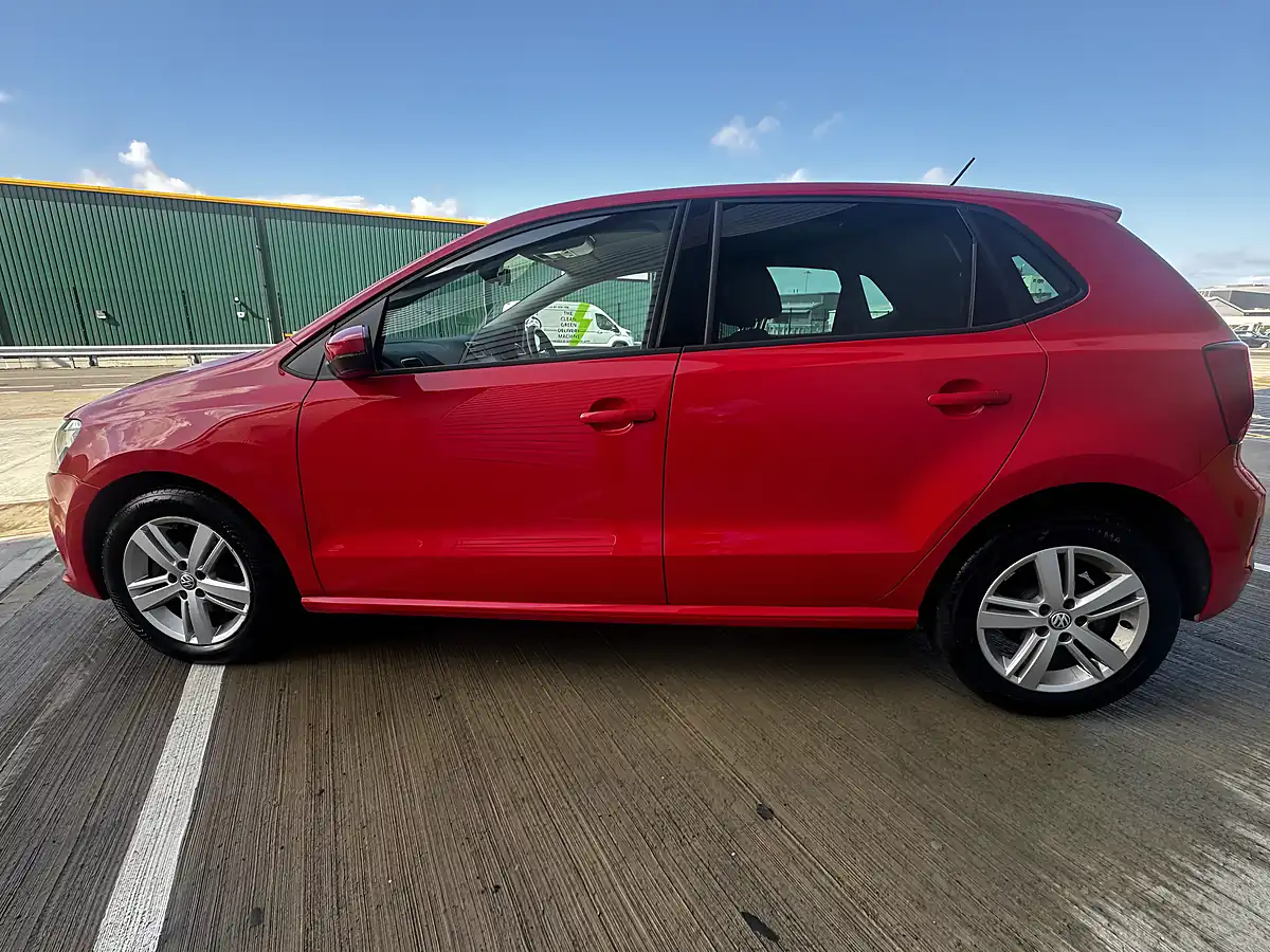 Used 2017 Volkswagen Polo Match Edition Red - Interior and Exterior details 9