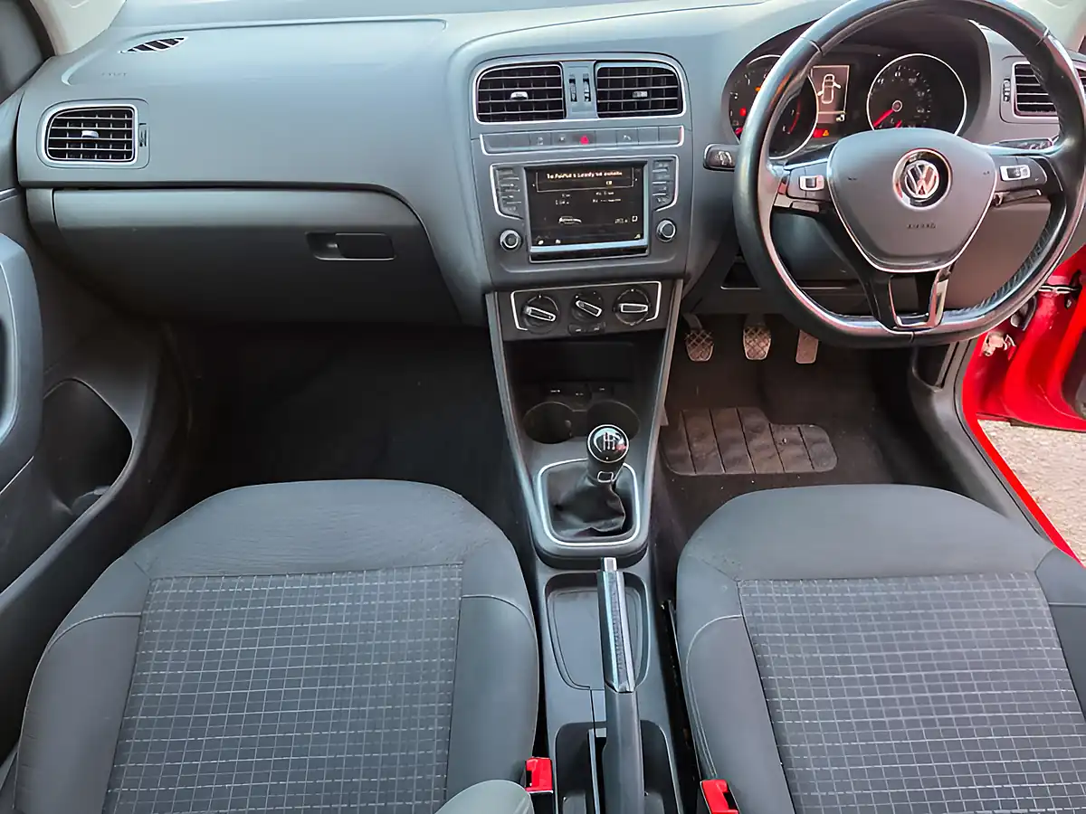 Used 2017 Volkswagen Polo Match Edition Red - Interior and Exterior details 10