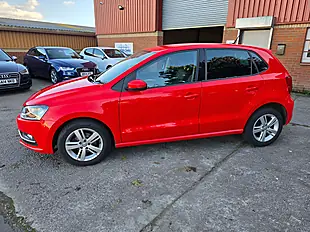 Used 2017 Volkswagen Polo Match Edition Red - Interior and Exterior details 13