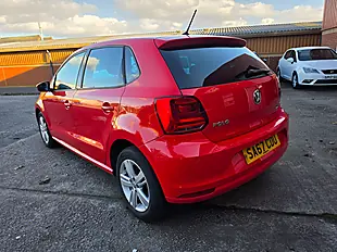 Used 2017 Volkswagen Polo Match Edition Red - Interior and Exterior details 14