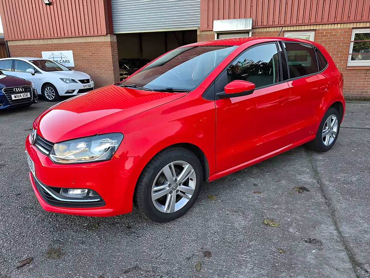 Used 2017 Volkswagen Polo Match Edition Red - Interior and Exterior details 3