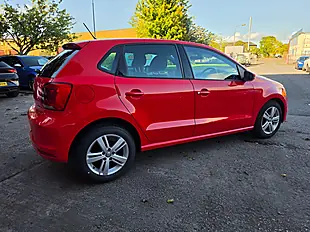 Used 2017 Volkswagen Polo Match Edition Red - Interior and Exterior details 6