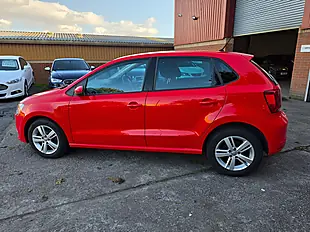 Used 2017 Volkswagen Polo Match Edition Red - Interior and Exterior details 7