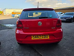 Used 2017 Volkswagen Polo Match Edition Red - Interior and Exterior details 9