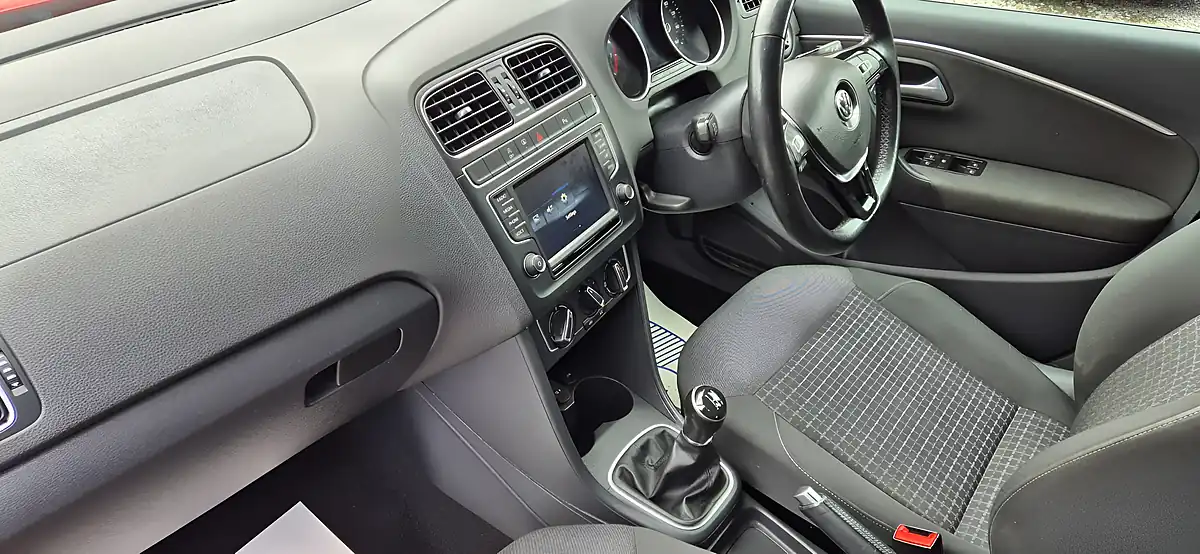 Used 2017 Volkswagen Polo Match Edition Red - Interior and Exterior details 14