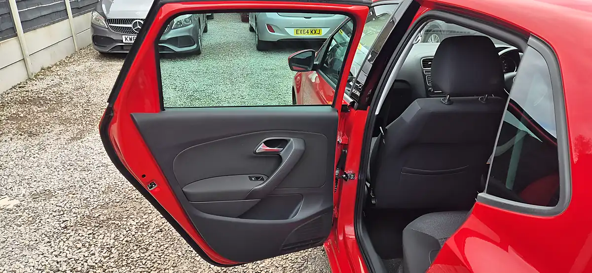 Used 2017 Volkswagen Polo Match Edition Red - Interior and Exterior details 15