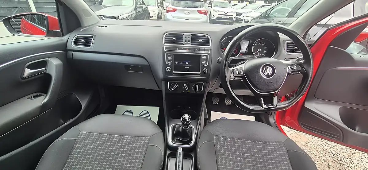 Used 2017 Volkswagen Polo Match Edition Red - Interior and Exterior details 17