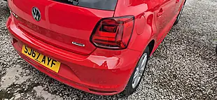 Used 2017 Volkswagen Polo Match Edition Red - Interior and Exterior details 19