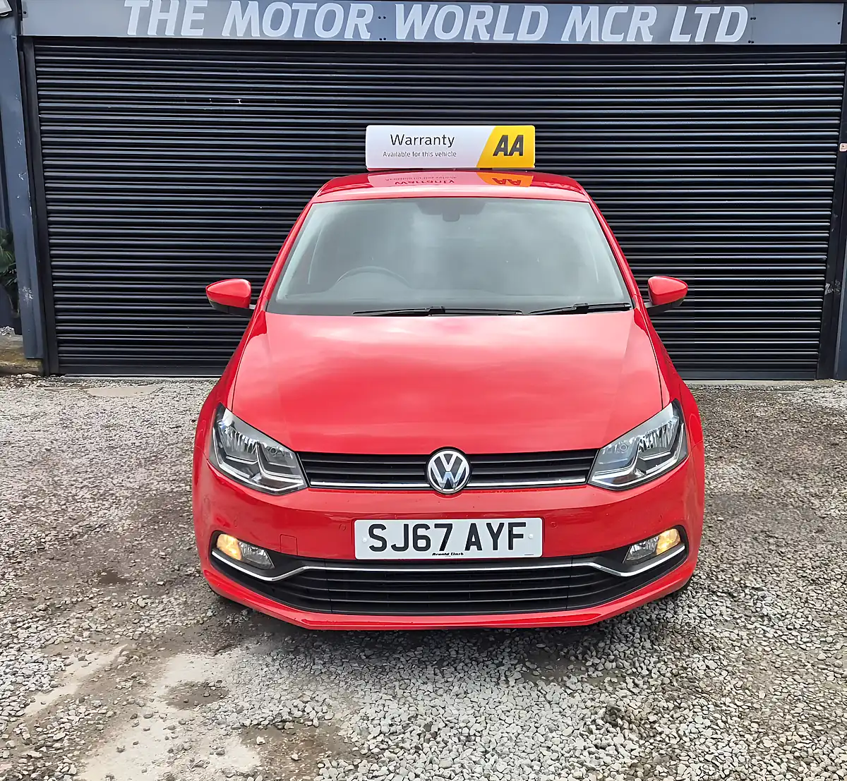 Used 2017 Volkswagen Polo Match Edition Red - Interior and Exterior details 2
