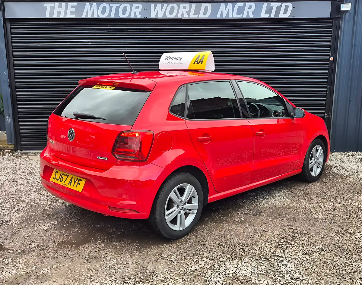 Used 2017 Volkswagen Polo Match Edition Red - Interior and Exterior details 3