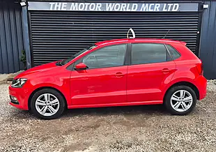 Used 2017 Volkswagen Polo Match Edition Red - Interior and Exterior details 6