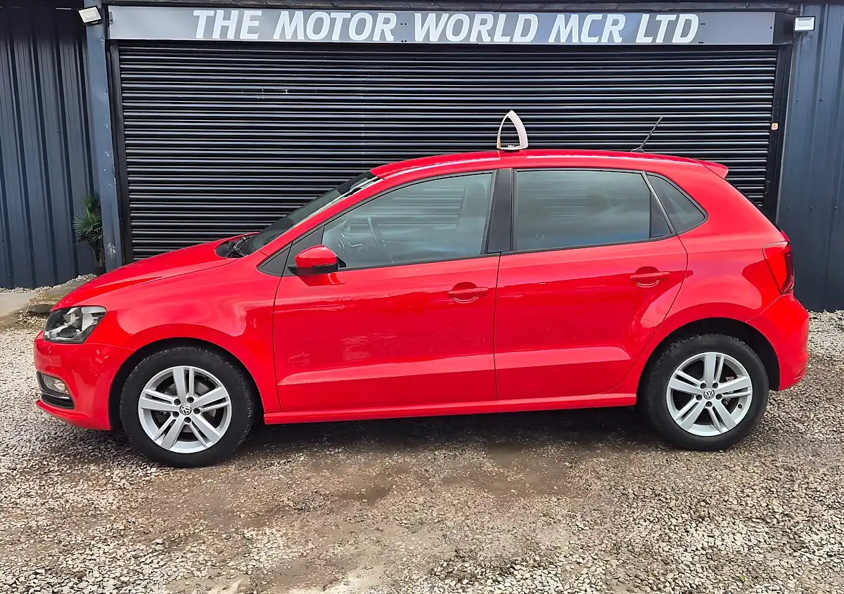 Used 2017 Volkswagen Polo Match Edition Red - Interior and Exterior details 6