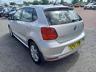 Used 2017 Volkswagen Polo Match Edition Silver - Interior and Exterior details 5