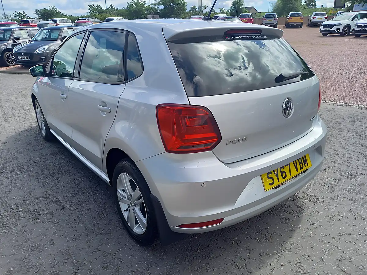 Used 2017 Volkswagen Polo Match Edition Silver - Interior and Exterior details 5