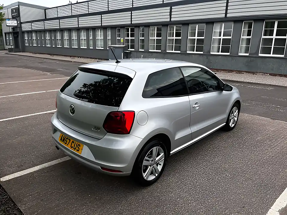 Used 2017 Volkswagen Polo Match Edition Silver - Interior and Exterior details 6