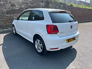 Used 2017 Volkswagen Polo Match Edition White - Interior and Exterior details 8