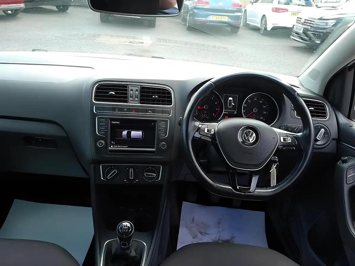Used 2017 Volkswagen Polo Match Edition White - Interior and Exterior details 14