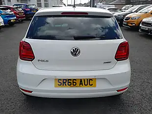 Used 2017 Volkswagen Polo Match Edition White - Interior and Exterior details 5