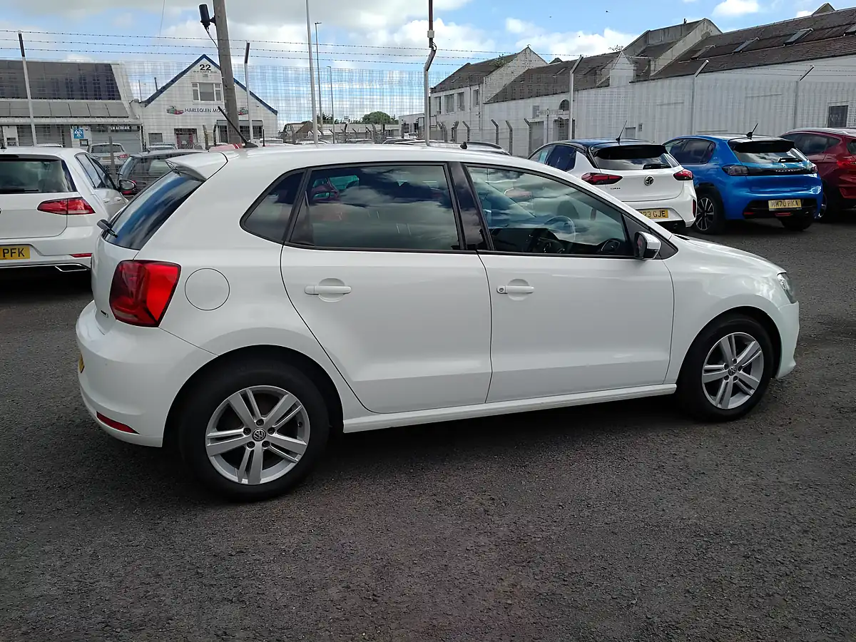 Used 2017 Volkswagen Polo Match Edition White - Interior and Exterior details 7