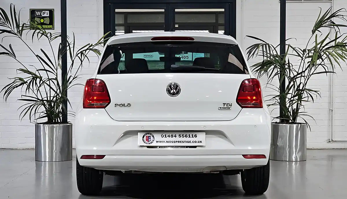 Used 2017 Volkswagen Polo Match Edition White - Interior and Exterior details 7