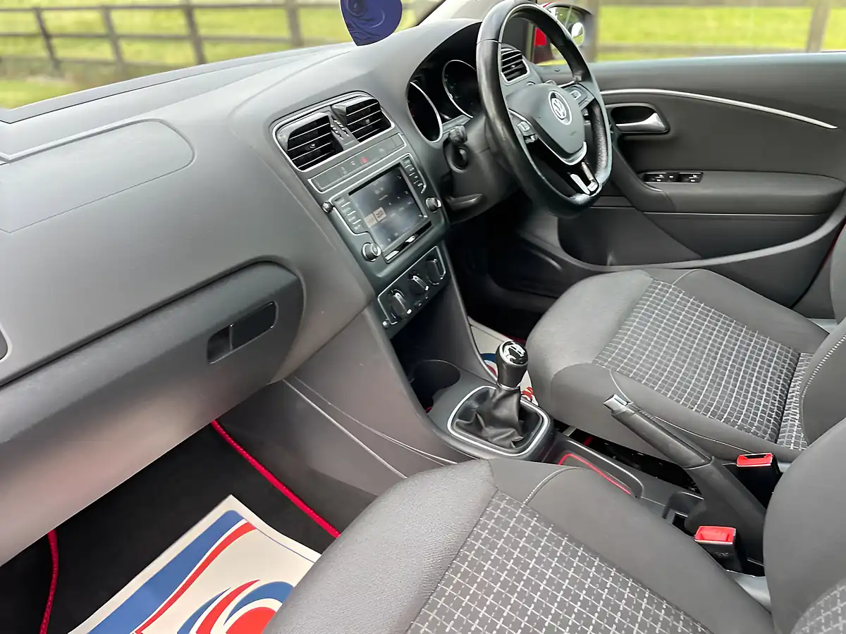 Used 2017 Volkswagen Polo Match Red - Interior and Exterior details 13
