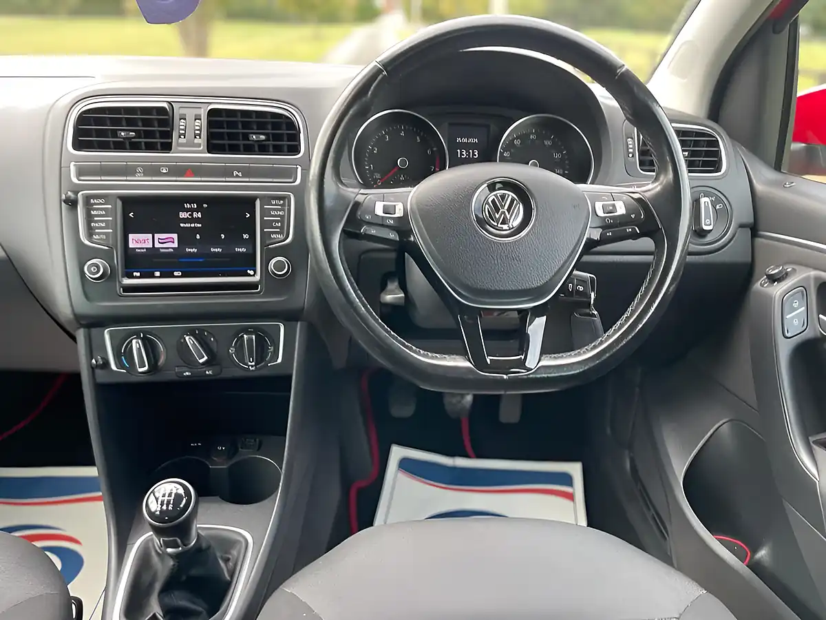 Used 2017 Volkswagen Polo Match Red - Interior and Exterior details 14