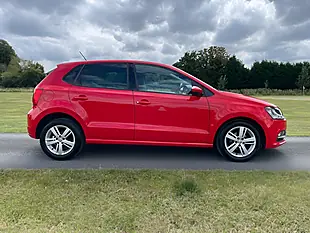Used 2017 Volkswagen Polo Match Red - Interior and Exterior details 2