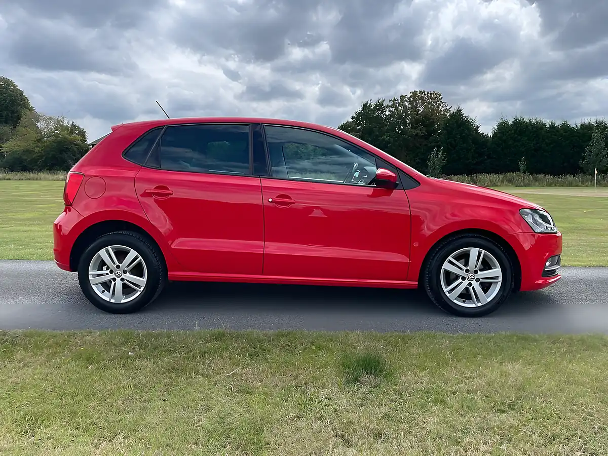 Used 2017 Volkswagen Polo Match Red - Interior and Exterior details 2