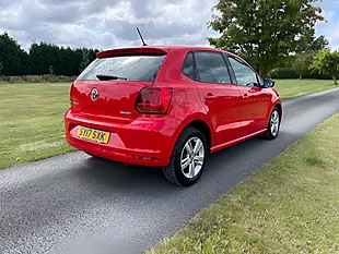 Used 2017 Volkswagen Polo Match Red - Interior and Exterior details 3