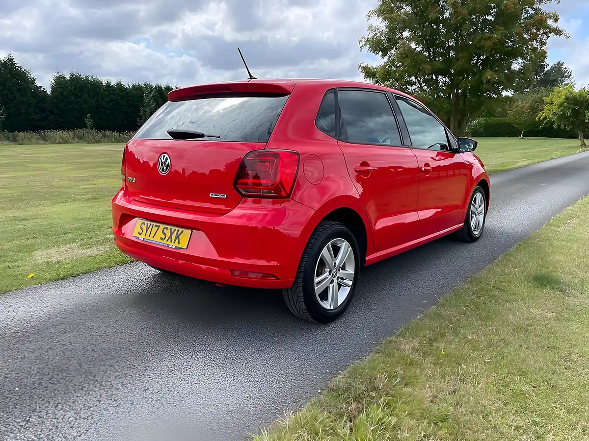 Used 2017 Volkswagen Polo Match Red - Interior and Exterior details 3
