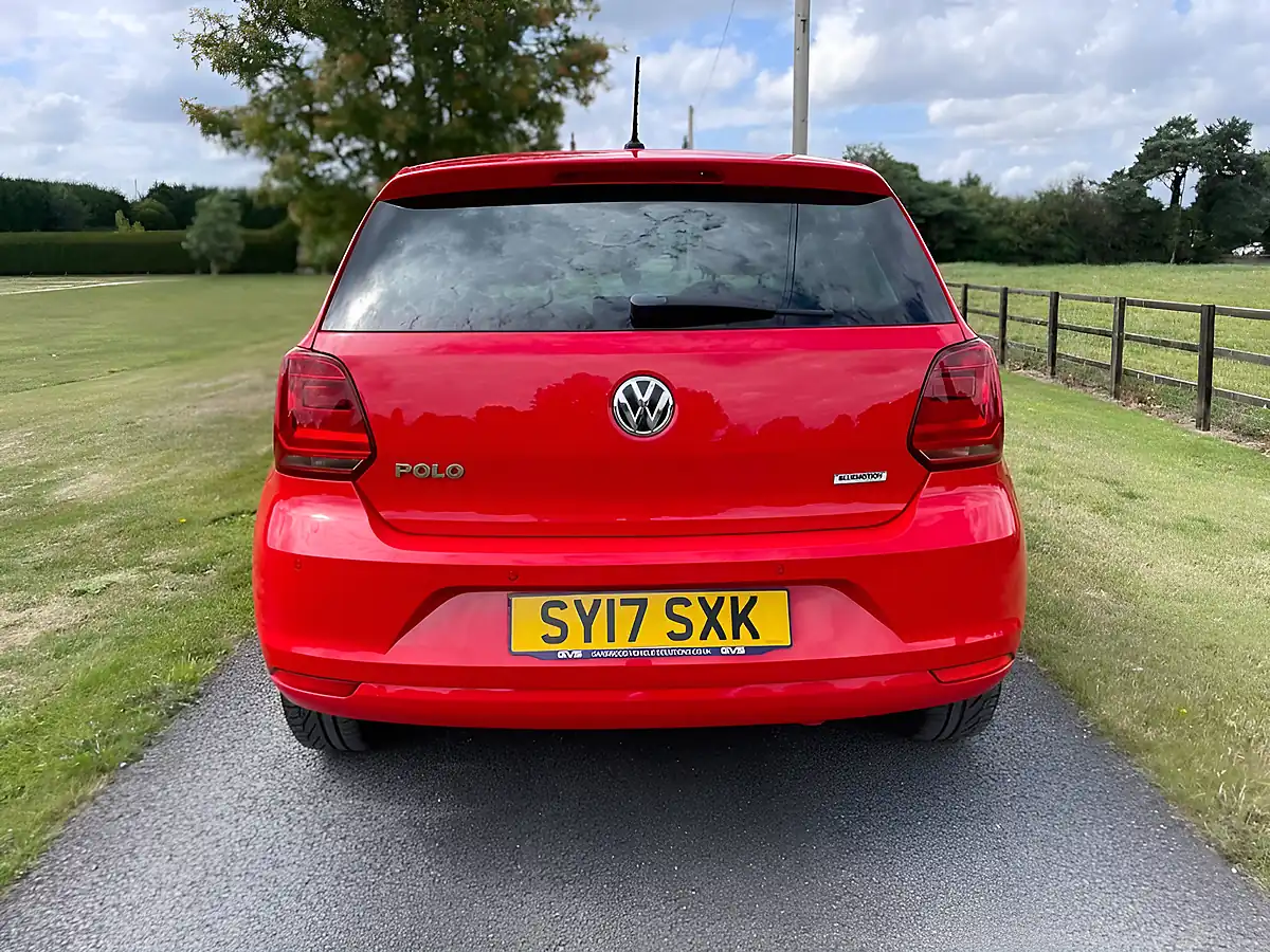 Used 2017 Volkswagen Polo Match Red - Interior and Exterior details 4