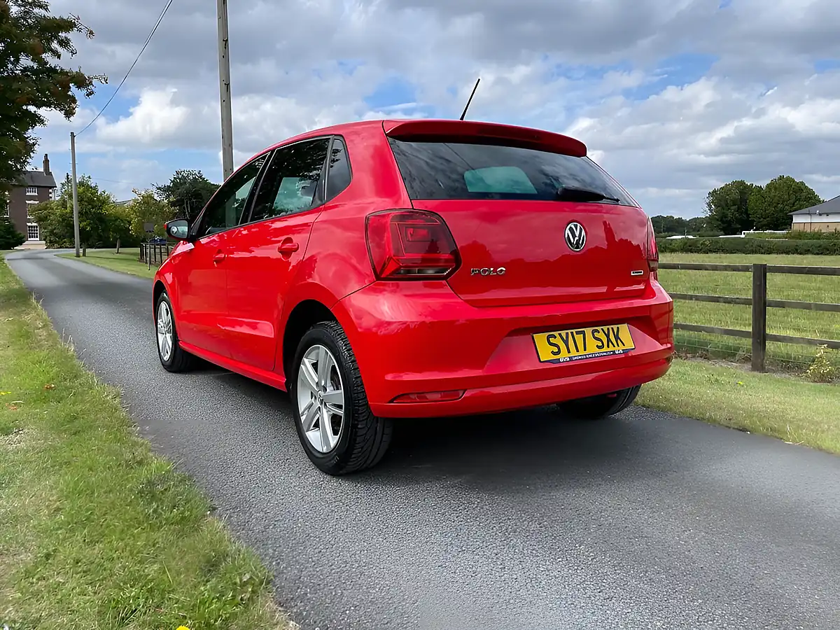 Used 2017 Volkswagen Polo Match Red - Interior and Exterior details 5