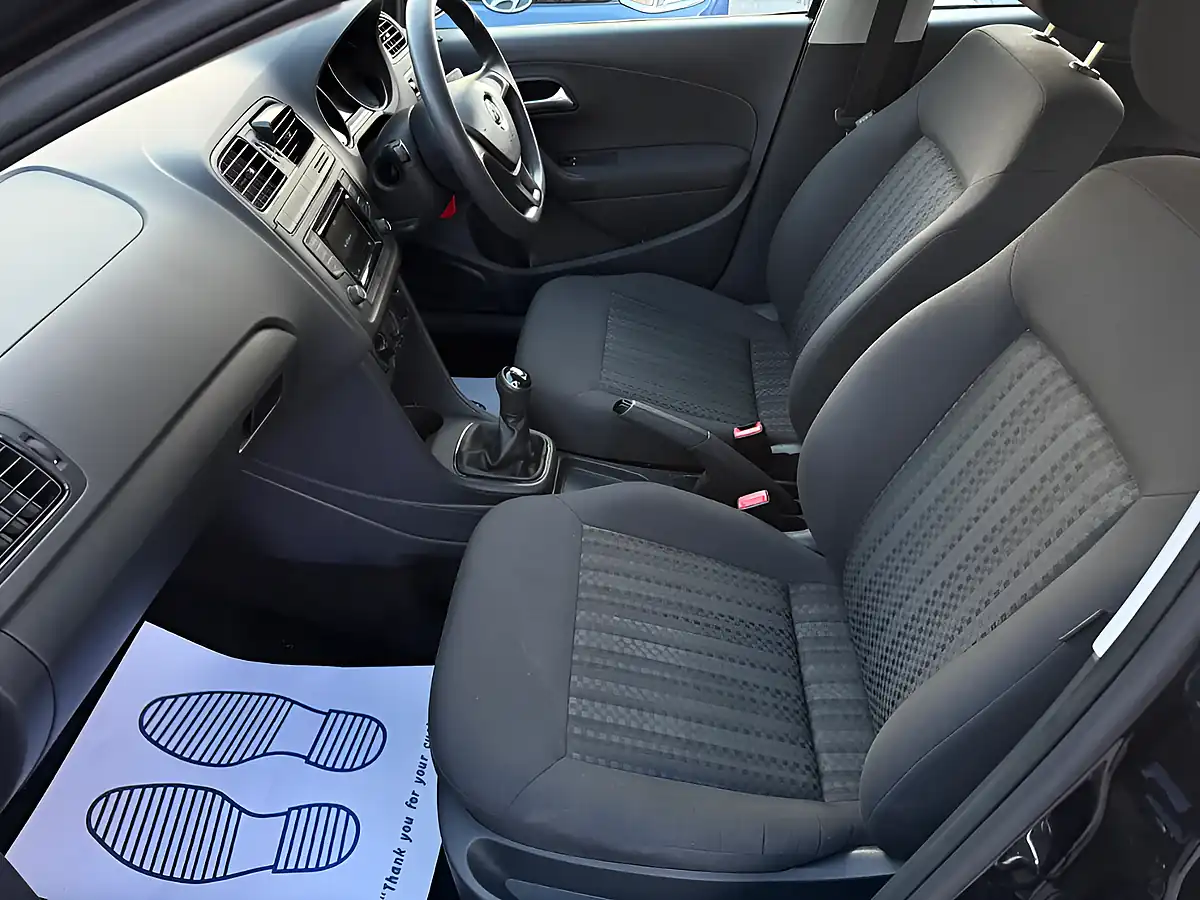 Used 2017 Volkswagen Polo S Black - Interior and Exterior details 13