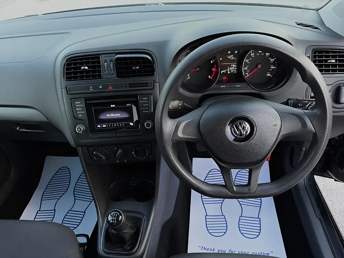 Used 2017 Volkswagen Polo S Black - Interior and Exterior details 18