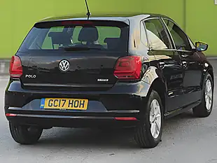 Used 2017 Volkswagen Polo S Black - Interior and Exterior details 4