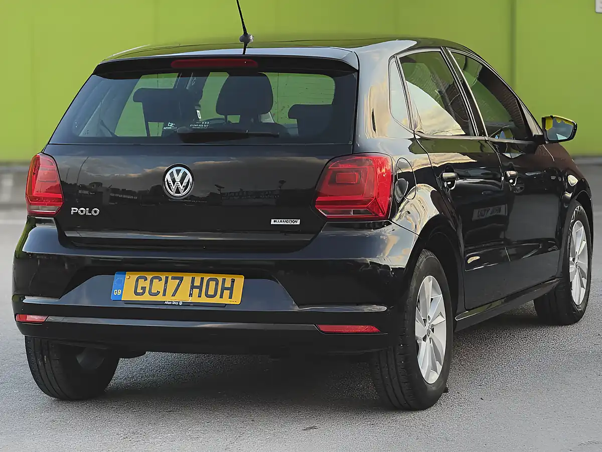 Used 2017 Volkswagen Polo S Black - Interior and Exterior details 4