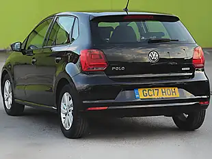 Used 2017 Volkswagen Polo S Black - Interior and Exterior details 5