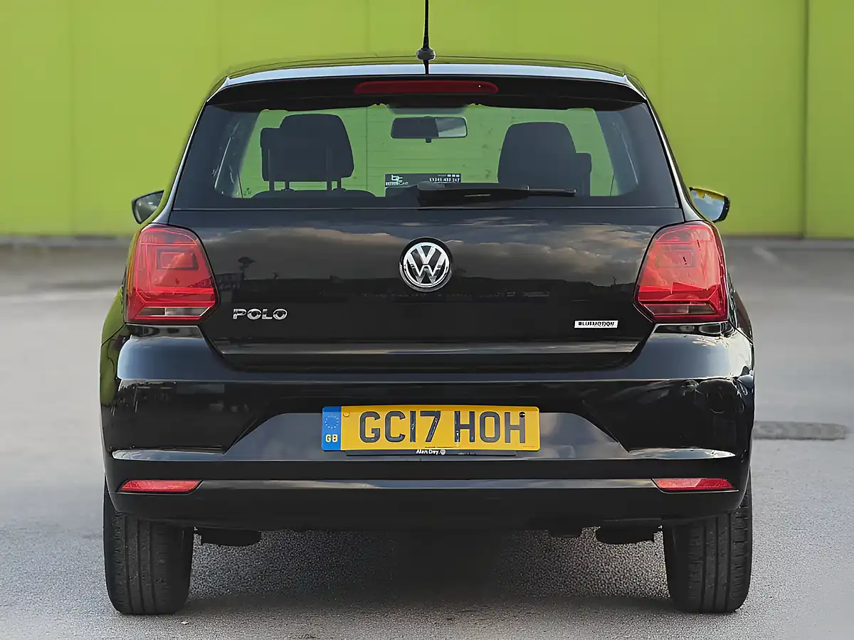 Used 2017 Volkswagen Polo S Black - Interior and Exterior details 6