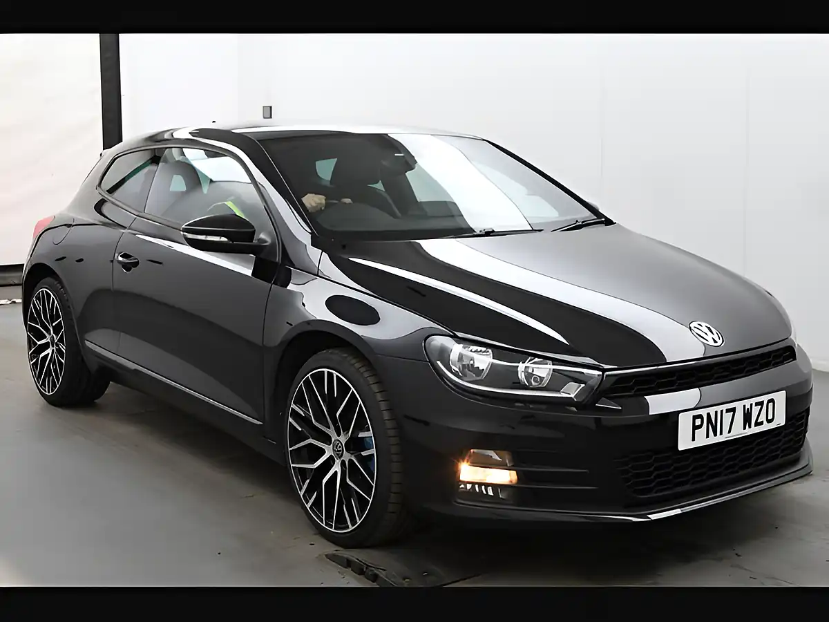 Used 2017 Volkswagen Scirocco Bluemotion Tech GT Black - Front View
